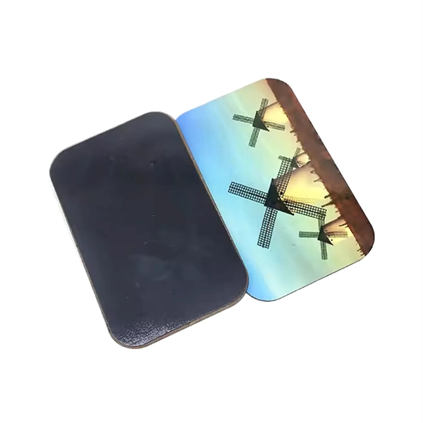 Rectangle design MDF magnet plus free sublimation heat transfer printing in... from ASI 37218 Athena Promo (tm)