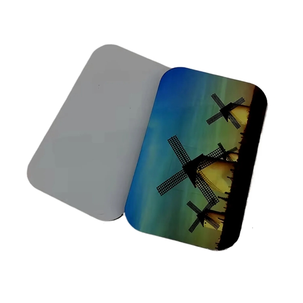 Rectangle design MDF magnet plus free sublimation heat transfer printing in... from ASI 37218 Athena Promo (tm)