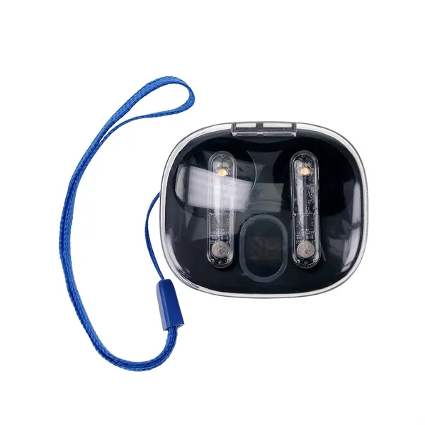 Light Up Display Lanyard Bluetooth Earbuds... from ASI 30208 A P Specialties / AP Specialties
