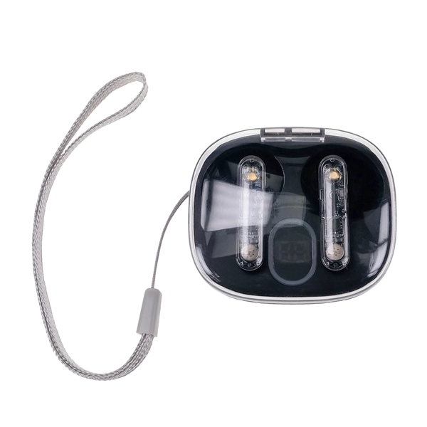 Light Up Display Lanyard Bluetooth Earbuds... from ASI 30208 A P Specialties / AP Specialties