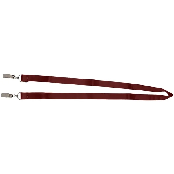36" x 3/4" micro-weave double-ended lanyard with full color, edge-to-edge printing.... from ASI 39552 BEL Promo