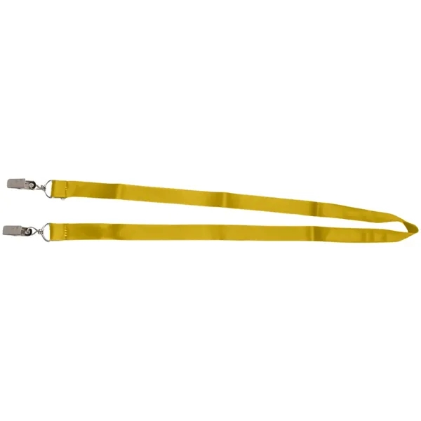 36" x 3/4" micro-weave double-ended lanyard with full color, edge-to-edge printing.... from ASI 39552 BEL Promo