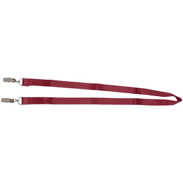 36" x 3/4" micro-weave double-ended lanyard with full color, edge-to-edge printing.... from ASI 39552 BEL Promo
