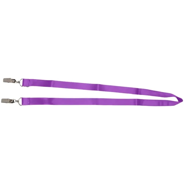 36" x 3/4" micro-weave double-ended lanyard with full color, edge-to-edge printing.... from ASI 39552 BEL Promo