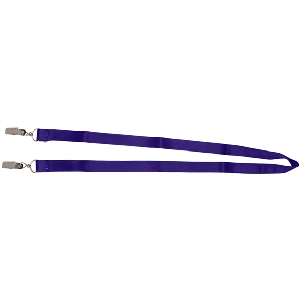 36" x 3/4" micro-weave double-ended lanyard with full color, edge-to-edge printing.... from ASI 39552 BEL Promo