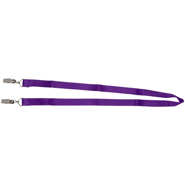 36" x 3/4" micro-weave double-ended lanyard with full color, edge-to-edge printing.... from ASI 39552 BEL Promo