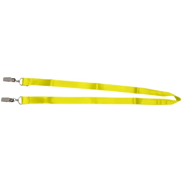 36" x 3/4" micro-weave double-ended lanyard with full color, edge-to-edge printing.... from ASI 39552 BEL Promo