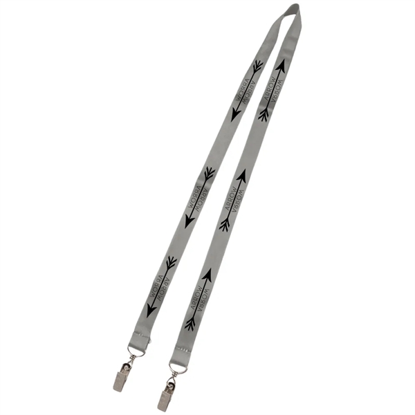 36" x 3/4" micro-weave double-ended lanyard with full color, edge-to-edge printing.... from ASI 39552 BEL Promo