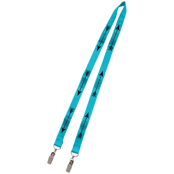 36" x 3/4" micro-weave double-ended lanyard with full color, edge-to-edge printing.... from ASI 39552 BEL Promo