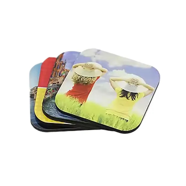 Square shape MDF magnet plus free sublimation heat transfer printing in... from ASI 37218 Athena Promo (tm)