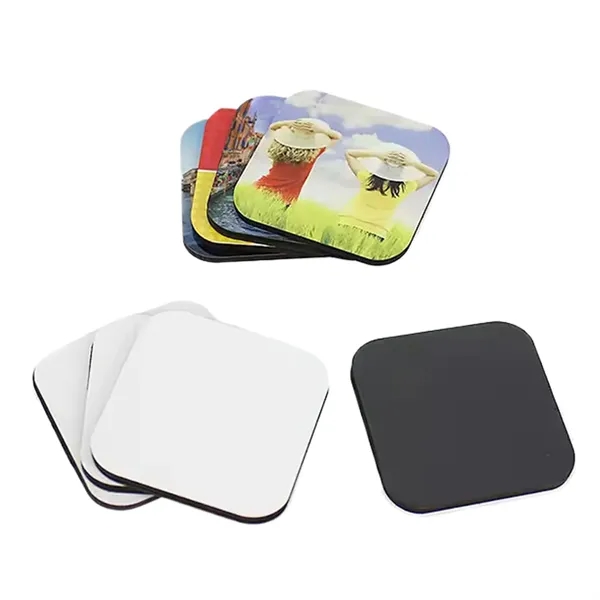 Square shape MDF magnet plus free sublimation heat transfer printing in... from ASI 37218 Athena Promo (tm)