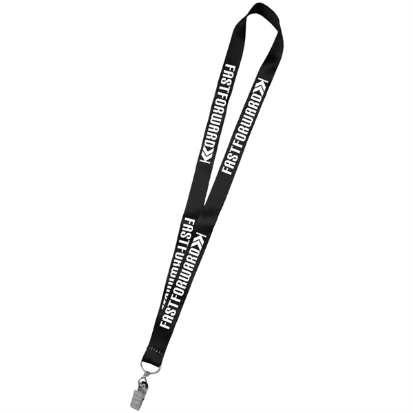 36" x 3/4" micro weave dye-sublimation lanyard with full-color edge-to-edge printing.... from ASI 39552 BEL Promo
