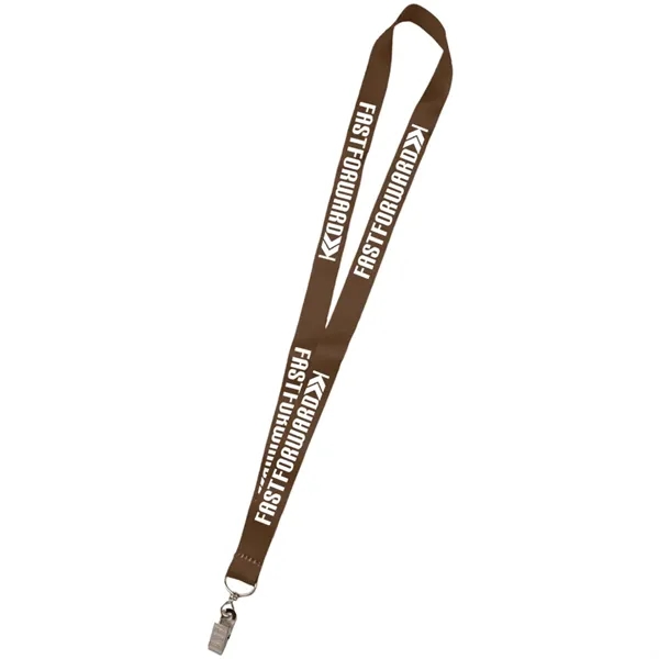 36" x 3/4" micro weave dye-sublimation lanyard with full-color edge-to-edge printing.... from ASI 39552 BEL Promo