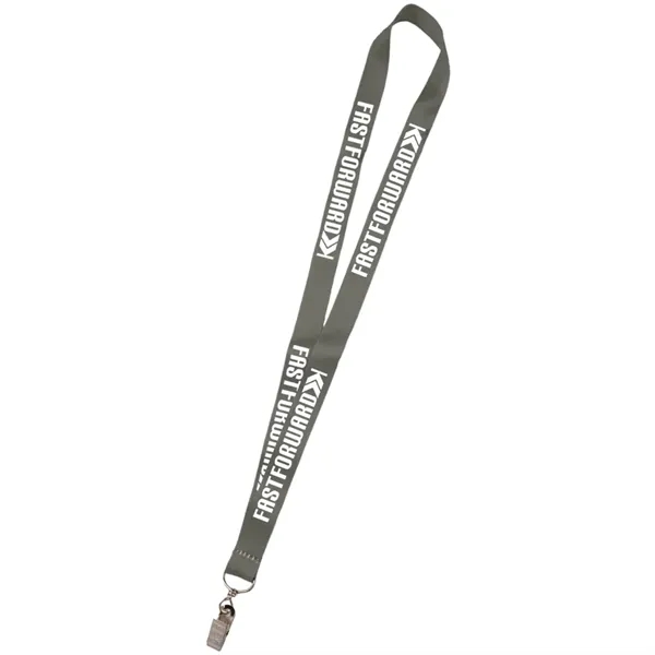 36" x 3/4" micro weave dye-sublimation lanyard with full-color edge-to-edge printing.... from ASI 39552 BEL Promo