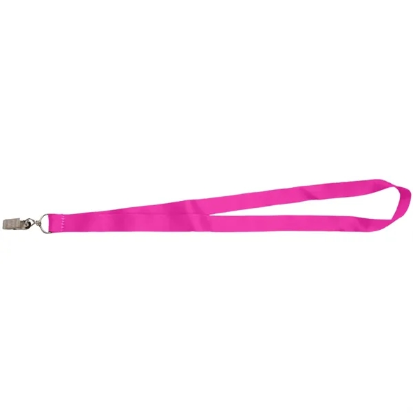 36" x 3/4" micro weave dye-sublimation lanyard with full-color edge-to-edge printing.... from ASI 39552 BEL Promo