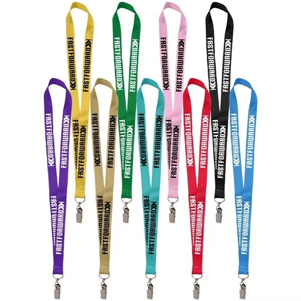 36" x 3/4" micro weave dye-sublimation lanyard with full-color edge-to-edge printing.... from ASI 39552 BEL Promo