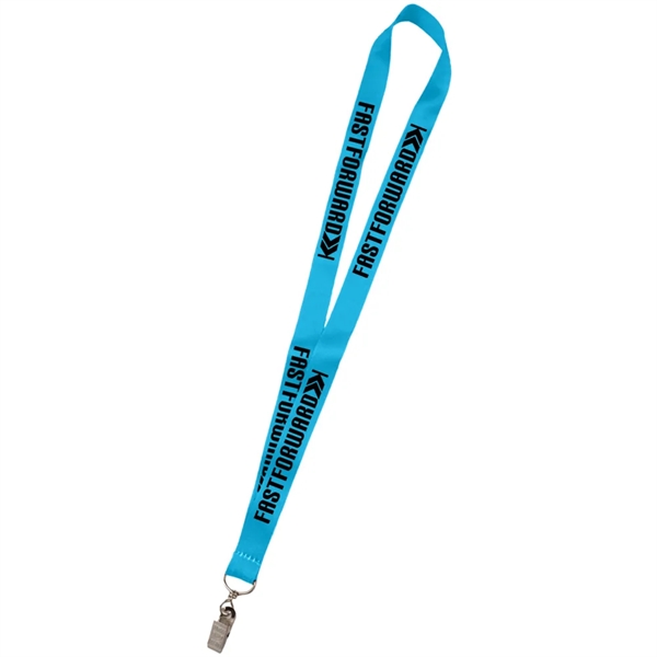 36" x 3/4" micro weave dye-sublimation lanyard with full-color edge-to-edge printing.... from ASI 39552 BEL Promo