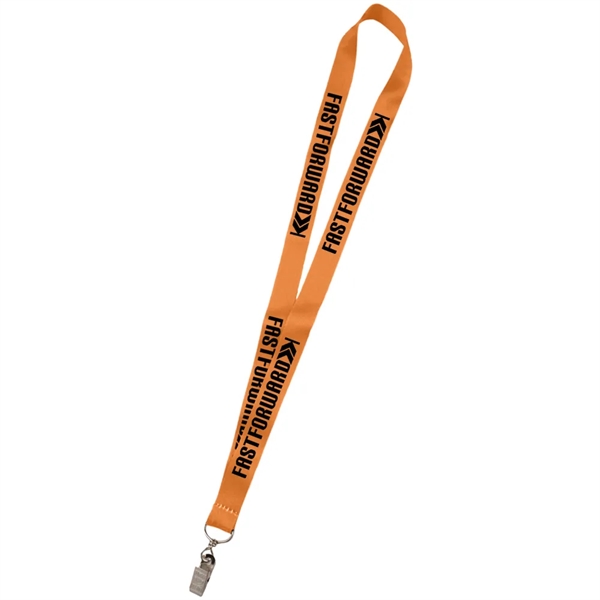 36" x 3/4" micro weave dye-sublimation lanyard with full-color edge-to-edge printing.... from ASI 39552 BEL Promo