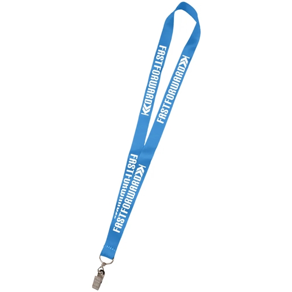 36" x 3/4" micro weave dye-sublimation lanyard with full-color edge-to-edge printing.... from ASI 39552 BEL Promo