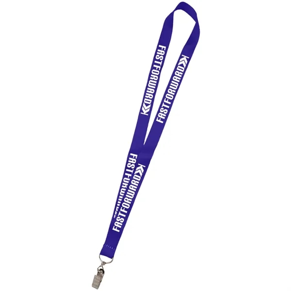 36" x 3/4" micro weave dye-sublimation lanyard with full-color edge-to-edge printing.... from ASI 39552 BEL Promo