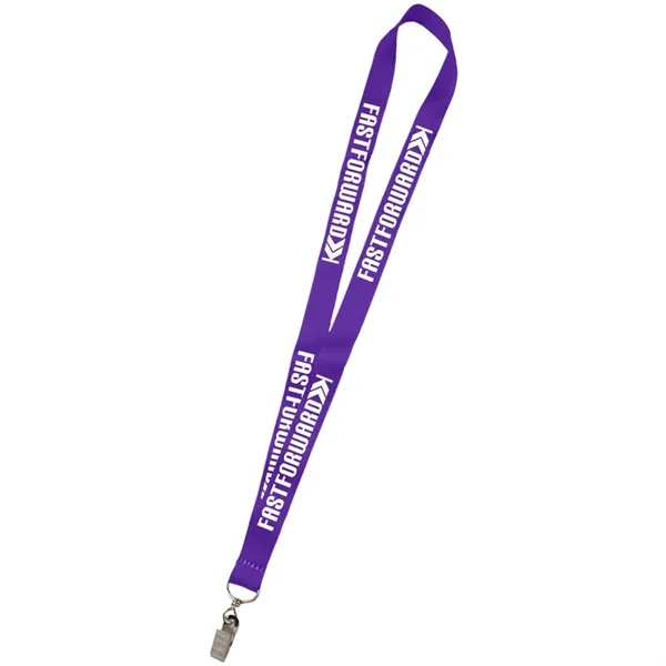 36" x 3/4" micro weave dye-sublimation lanyard with full-color edge-to-edge printing.... from ASI 39552 BEL Promo