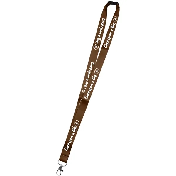 36" x 3/4" polyester dye sublimated lanyard with safety breakaway.... from ASI 39552 BEL Promo