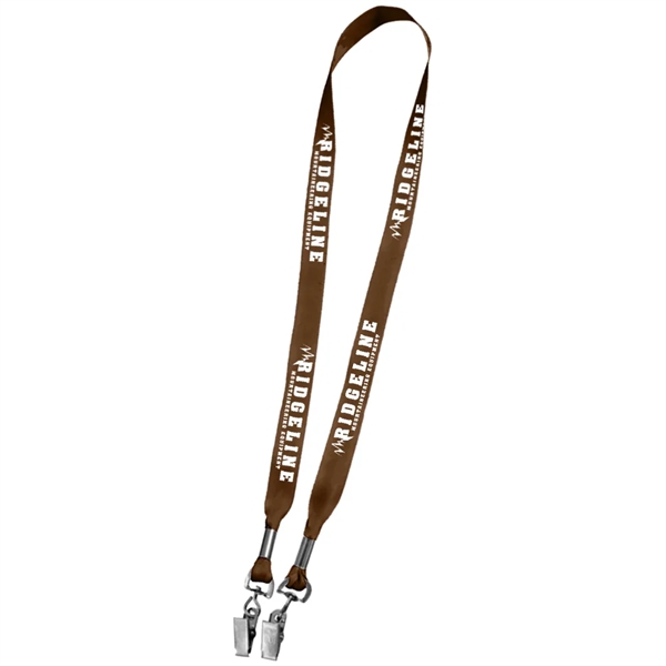 36" x 3/4" micro-weave double ended lanyard with dye sublimation printing.... from ASI 39552 BEL Promo
