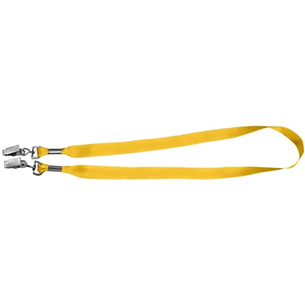 36" x 3/4" micro-weave double ended lanyard with dye sublimation printing.... from ASI 39552 BEL Promo