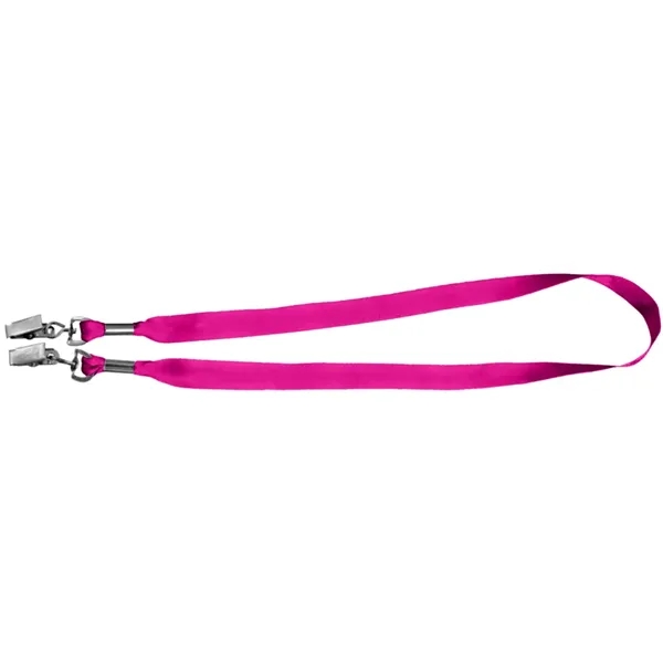 36" x 3/4" micro-weave double ended lanyard with dye sublimation printing.... from ASI 39552 BEL Promo
