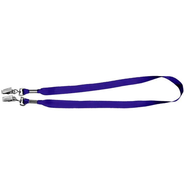 36" x 3/4" micro-weave double ended lanyard with dye sublimation printing.... from ASI 39552 BEL Promo