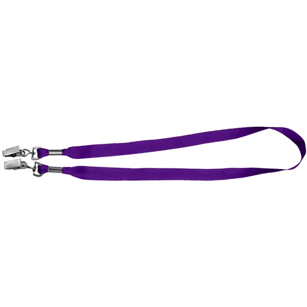 36" x 3/4" micro-weave double ended lanyard with dye sublimation printing.... from ASI 39552 BEL Promo