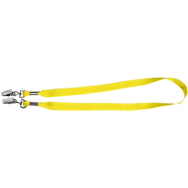 36" x 3/4" micro-weave double ended lanyard with dye sublimation printing.... from ASI 39552 BEL Promo