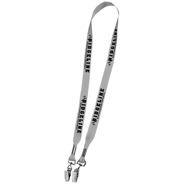 36" x 3/4" micro-weave double ended lanyard with dye sublimation printing.... from ASI 39552 BEL Promo