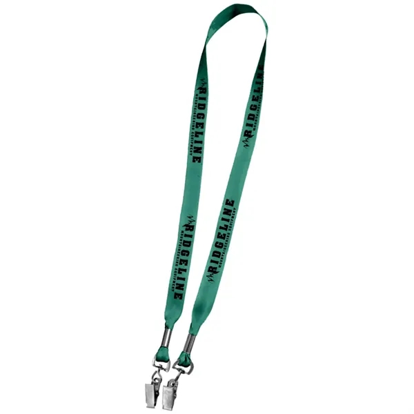 36" x 3/4" micro-weave double ended lanyard with dye sublimation printing.... from ASI 39552 BEL Promo