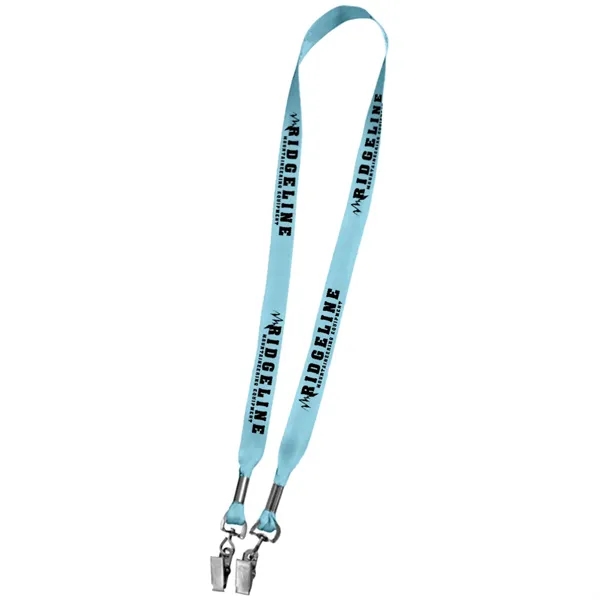 36" x 3/4" micro-weave double ended lanyard with dye sublimation printing.... from ASI 39552 BEL Promo