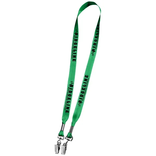 36" x 3/4" micro-weave double ended lanyard with dye sublimation printing.... from ASI 39552 BEL Promo