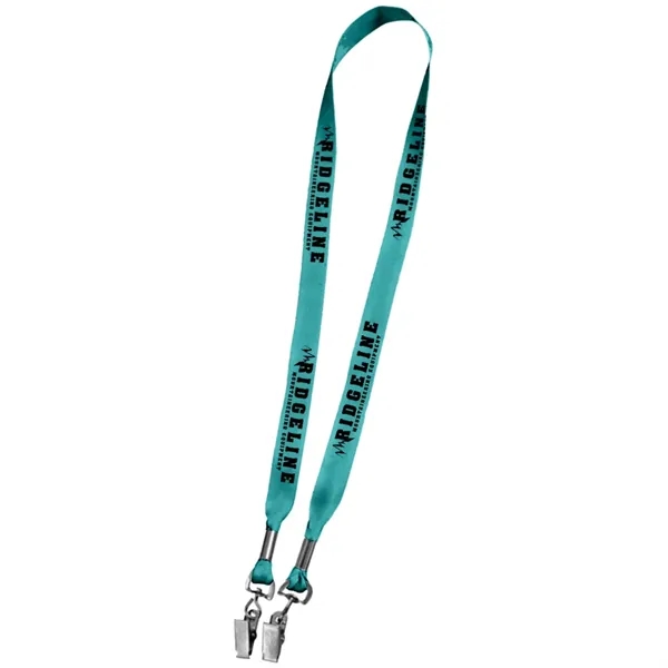 36" x 3/4" micro-weave double ended lanyard with dye sublimation printing.... from ASI 39552 BEL Promo