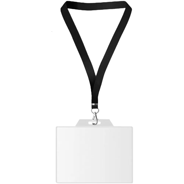 22" x 3/4" lanyard with badge holder.... from ASI 39552 BEL Promo
