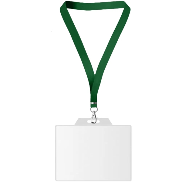 22" x 3/4" lanyard with badge holder.... from ASI 39552 BEL Promo