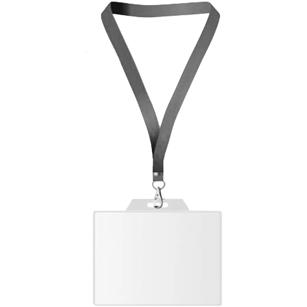 22" x 3/4" lanyard with badge holder.... from ASI 39552 BEL Promo