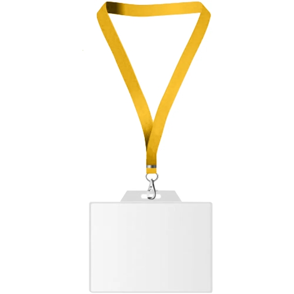 22" x 3/4" lanyard with badge holder.... from ASI 39552 BEL Promo
