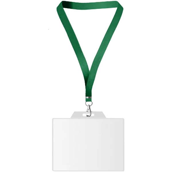 22" x 3/4" lanyard with badge holder.... from ASI 39552 BEL Promo
