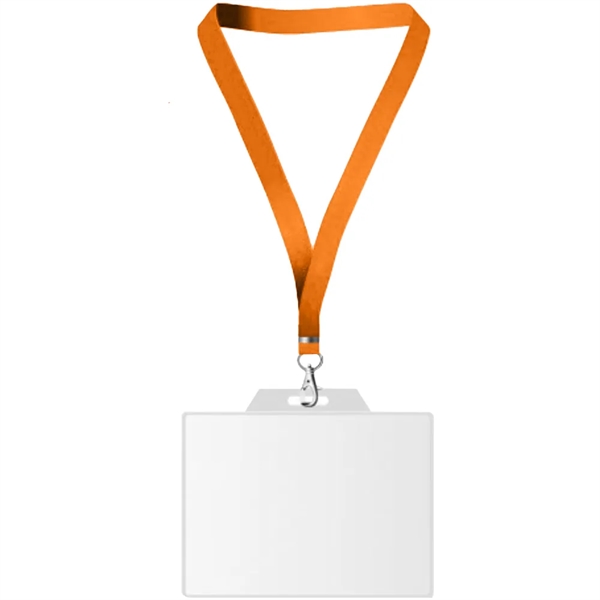 22" x 3/4" lanyard with badge holder.... from ASI 39552 BEL Promo