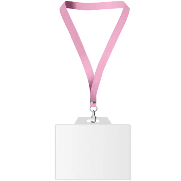 22" x 3/4" lanyard with badge holder.... from ASI 39552 BEL Promo