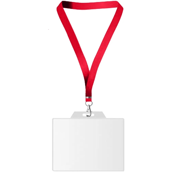 22" x 3/4" lanyard with badge holder.... from ASI 39552 BEL Promo