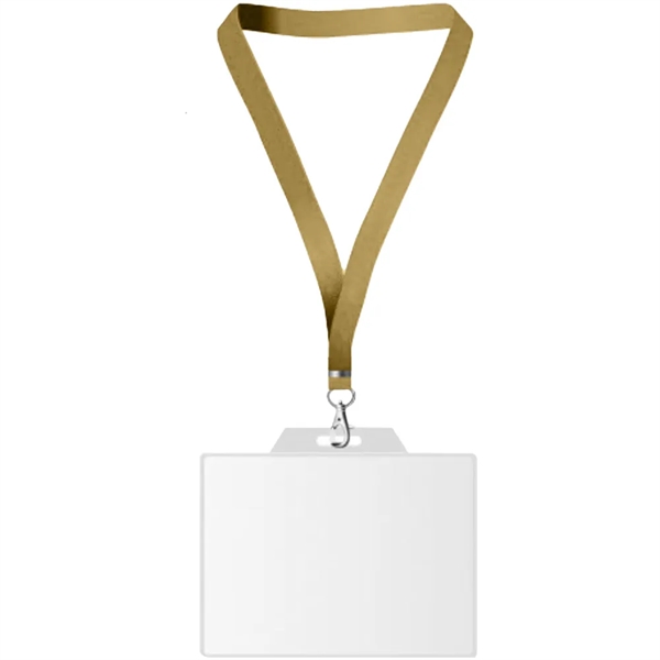 22" x 3/4" lanyard with badge holder.... from ASI 39552 BEL Promo