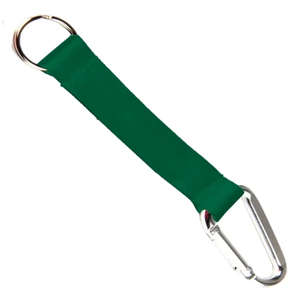 6" x 3/4" micro-weave pocket lanyard with carabiner.... from ASI 39552 BEL Promo
