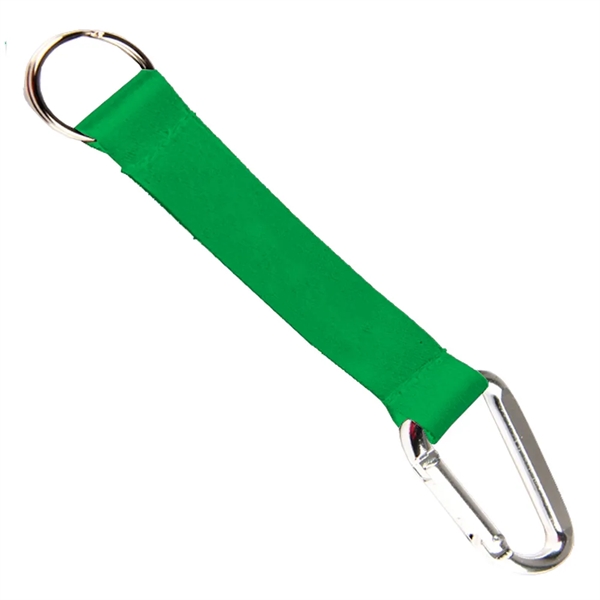 6" x 3/4" micro-weave pocket lanyard with carabiner.... from ASI 39552 BEL Promo