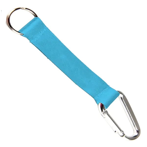 6" x 3/4" micro-weave pocket lanyard with carabiner.... from ASI 39552 BEL Promo