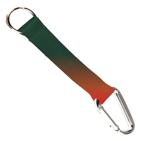 6" x 3/4" micro-weave pocket lanyard with carabiner.... from ASI 39552 BEL Promo